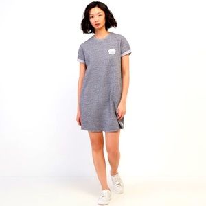 SOLD Roots Navy blue shirt dress